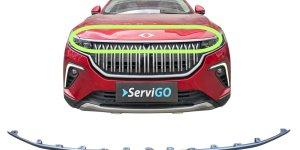 TOGG T10X Kaput Önü Soft Nose Çıta Gri
